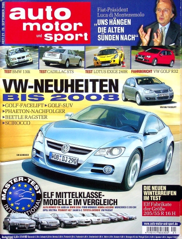 Deckblatt Auto Motor und Sport (21/2005)